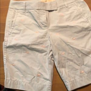 Bermuda length shorts